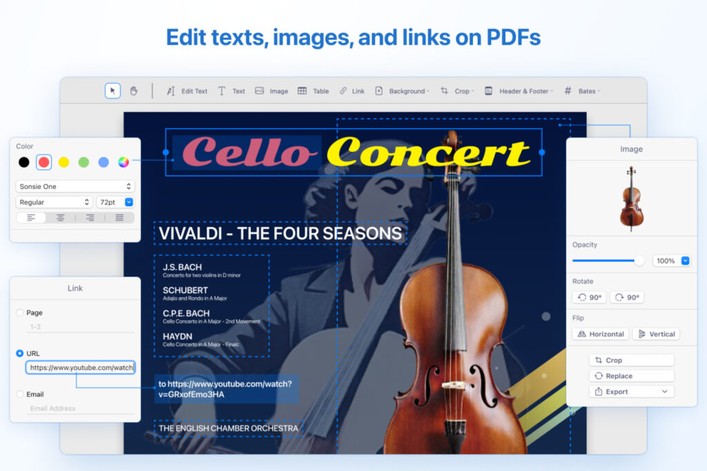 Edit PDFs instantly on iPhone – Fix text, reorder pages, and annotate with KDAN PDF Reader.